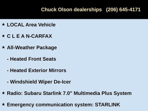 Used 2018 Subaru Forester 2.5i Premium w/ Protection Package #1 image 4