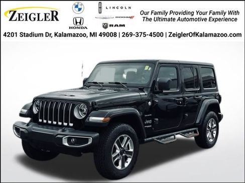 Used 2020 Jeep Wrangler Unlimited Sahara AWD/4WD image 1