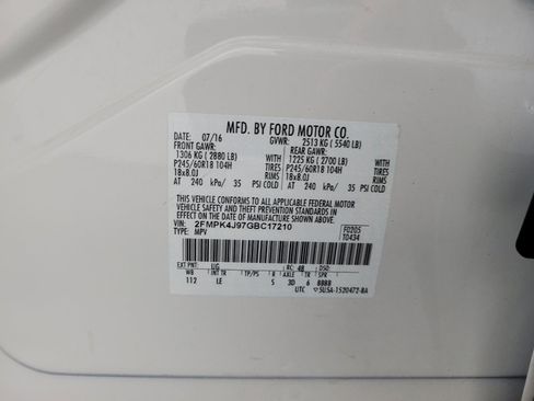 Used 2016 Ford Edge SEL w/ Equipment Group 201A AWD/4WD image 33