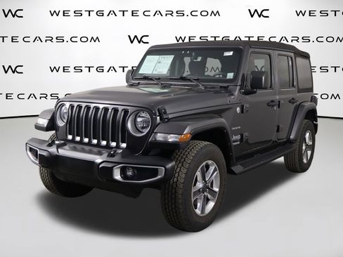 Used 2021 Jeep Wrangler Unlimited Sahara AWD/4WD image 1