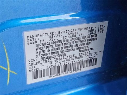 Used 2024 Nissan Sentra SV image 24