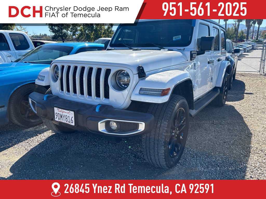 Used 2022 Jeep Wrangler Unlimited Sahara w/ Safety Group AWD/4WD image 1
