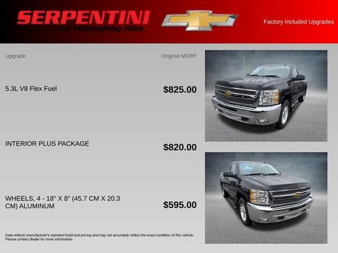 Used 2013 Chevrolet Silverado 1500 LT w/ Interior Plus Package AWD/4WD image 4