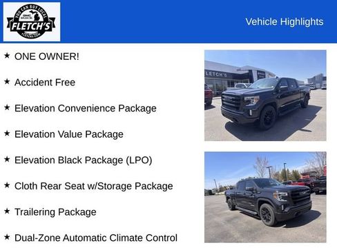 Used 2020 GMC Sierra 1500 Elevation w/ Elevation Value Package AWD/4WD image 2
