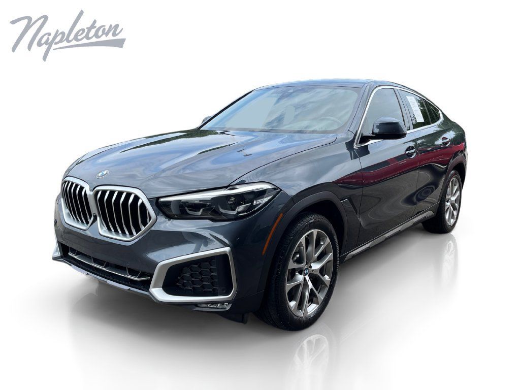 Used 2021 BMW X6 xDrive40i w/ Premium Package 2 AWD/4WD image 1