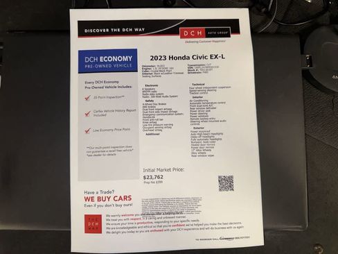 Used 2023 Honda Civic EX-L image 13