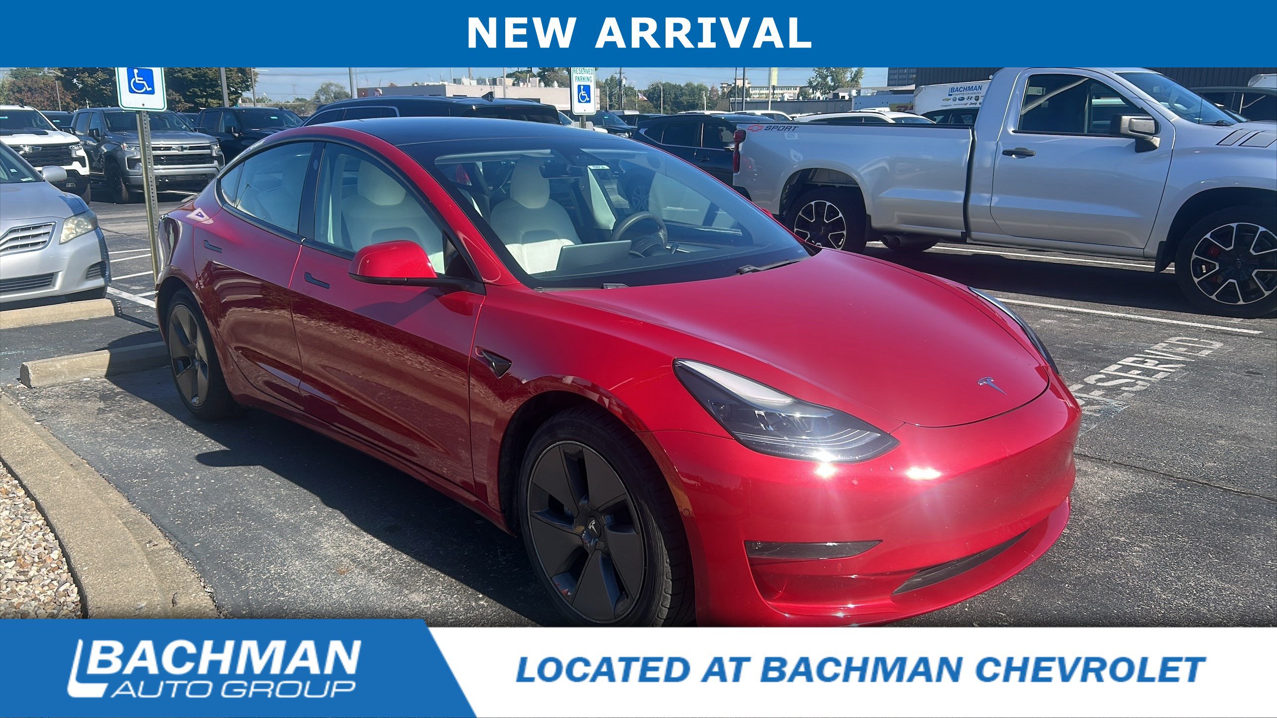 Used 2021 Tesla Model 3 Long Range AWD/4WD image 2