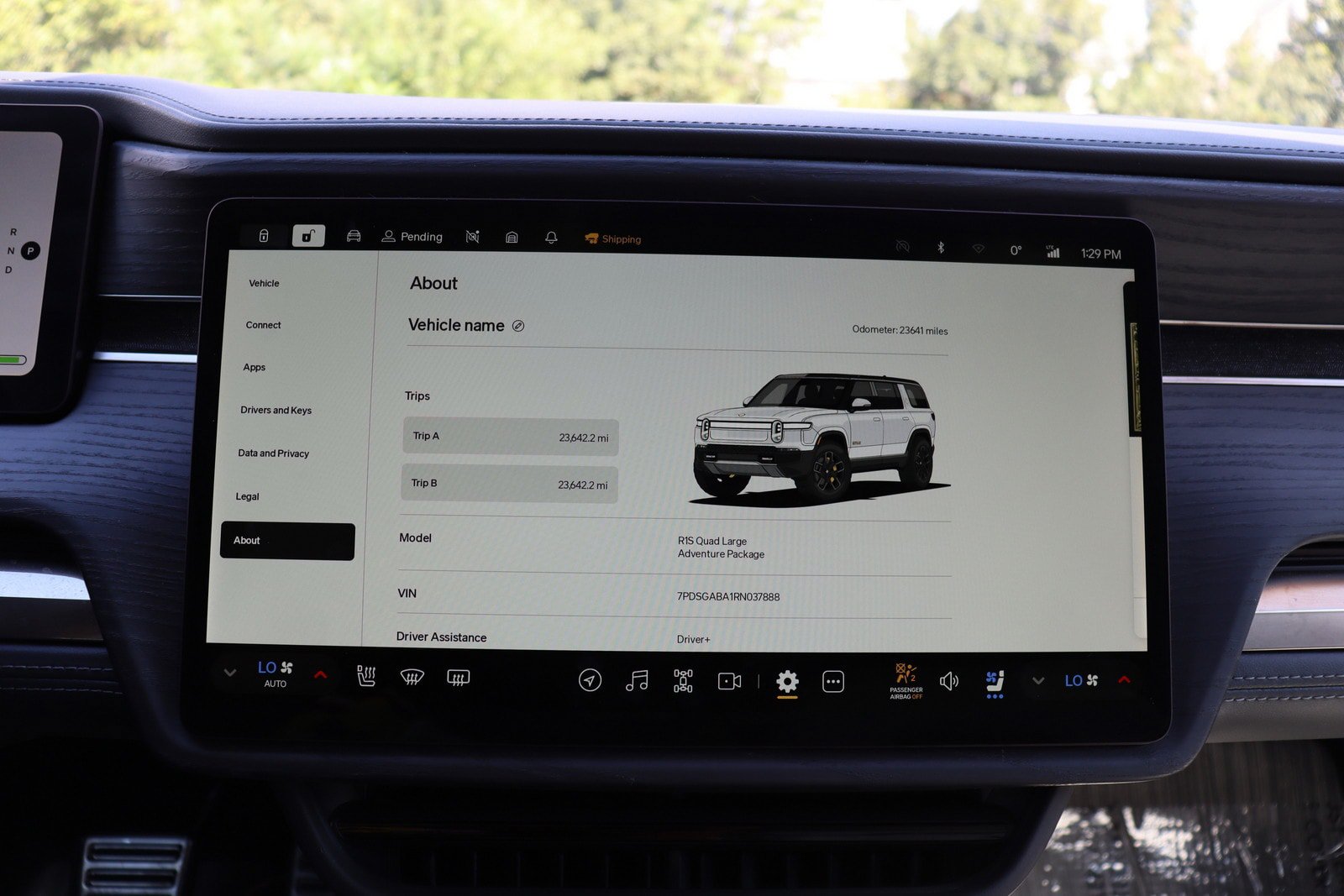 Used 2024 Rivian R1S Adventure Quad AWD/4WD image 26