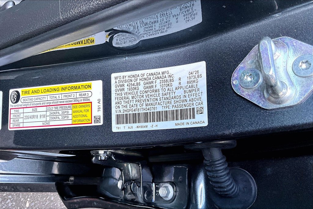 Used 2026 Honda Civic Sport Touring image 16