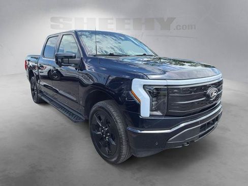 Certified 2025 Ford F150 Lightning Platinum w/ Dark Elements Package AWD/4WD image 2
