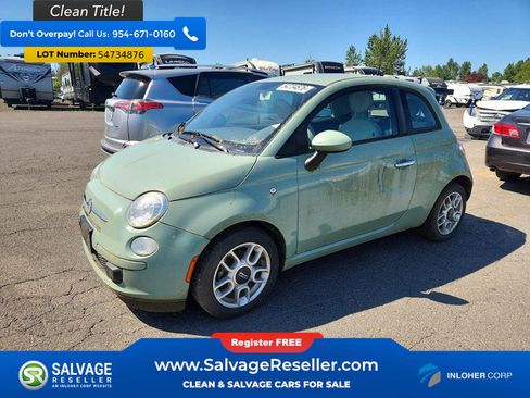 Used 2013 FIAT 500 Pop FWD image 1
