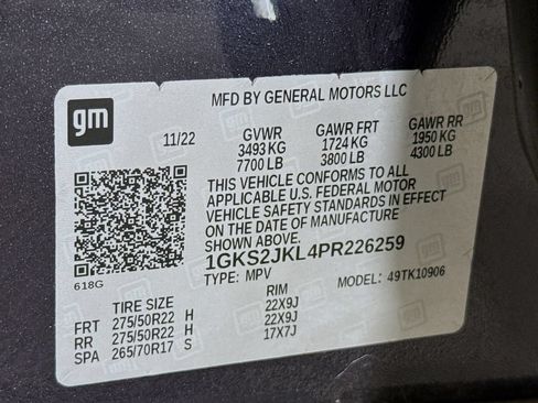 Used 2023 GMC Yukon XL Denali AWD/4WD image 34