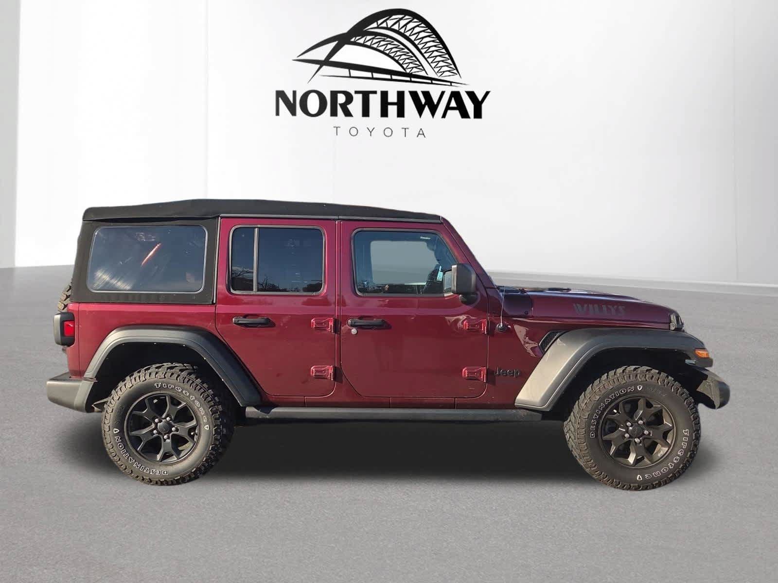 Used 2021 Jeep Wrangler Unlimited Sport AWD/4WD image 2