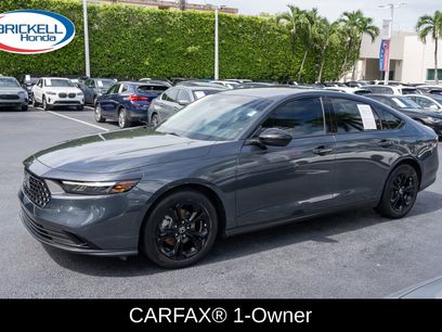 Certified 2025 Honda Accord SE