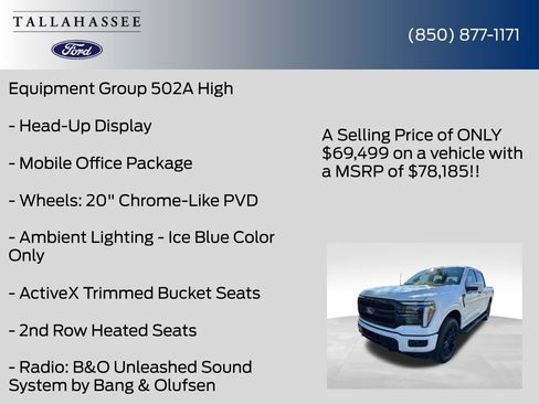 New 2026 Ford F150 Lariat w/ Equipment Group 502A High AWD/4WD image 25