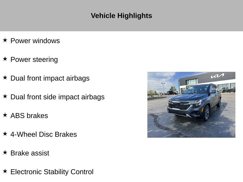 Certified 2024 Kia Seltos S AWD/4WD image 28