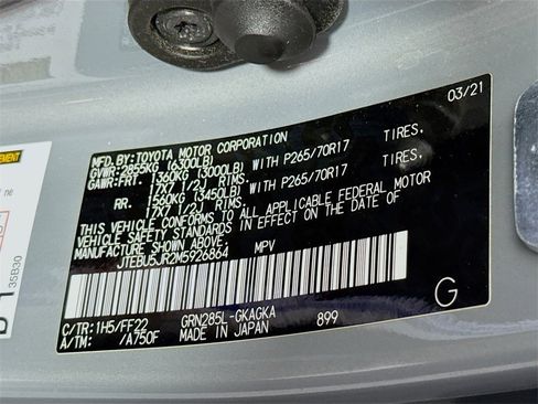 Certified 2021 Toyota 4Runner Trail Special Edition image 35