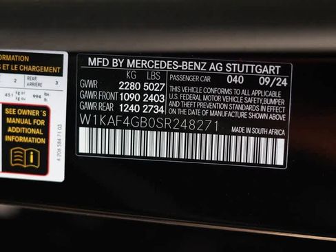 Certified 2025 Mercedes-Benz C 300 Sedan image 34