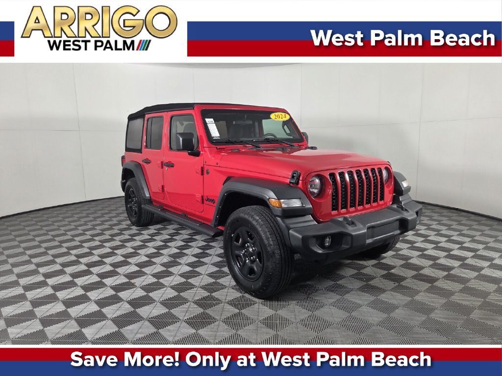 Used 2024 Jeep Wrangler Unlimited Sport AWD/4WD image 1