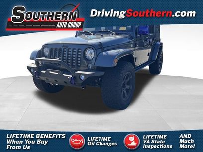 Used 2017 Jeep Wrangler Unlimited Sahara