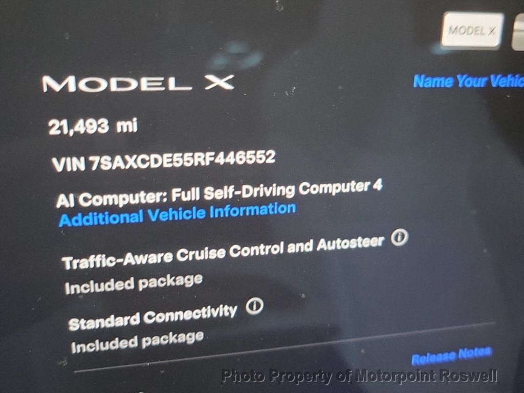 Used 2024 Tesla Model X AWD/4WD image 3