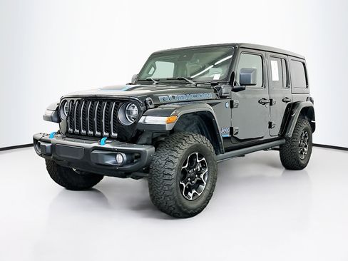 Used 2021 Jeep Wrangler Unlimited Rubicon 4xe w/ Steel Bumper Group image 3