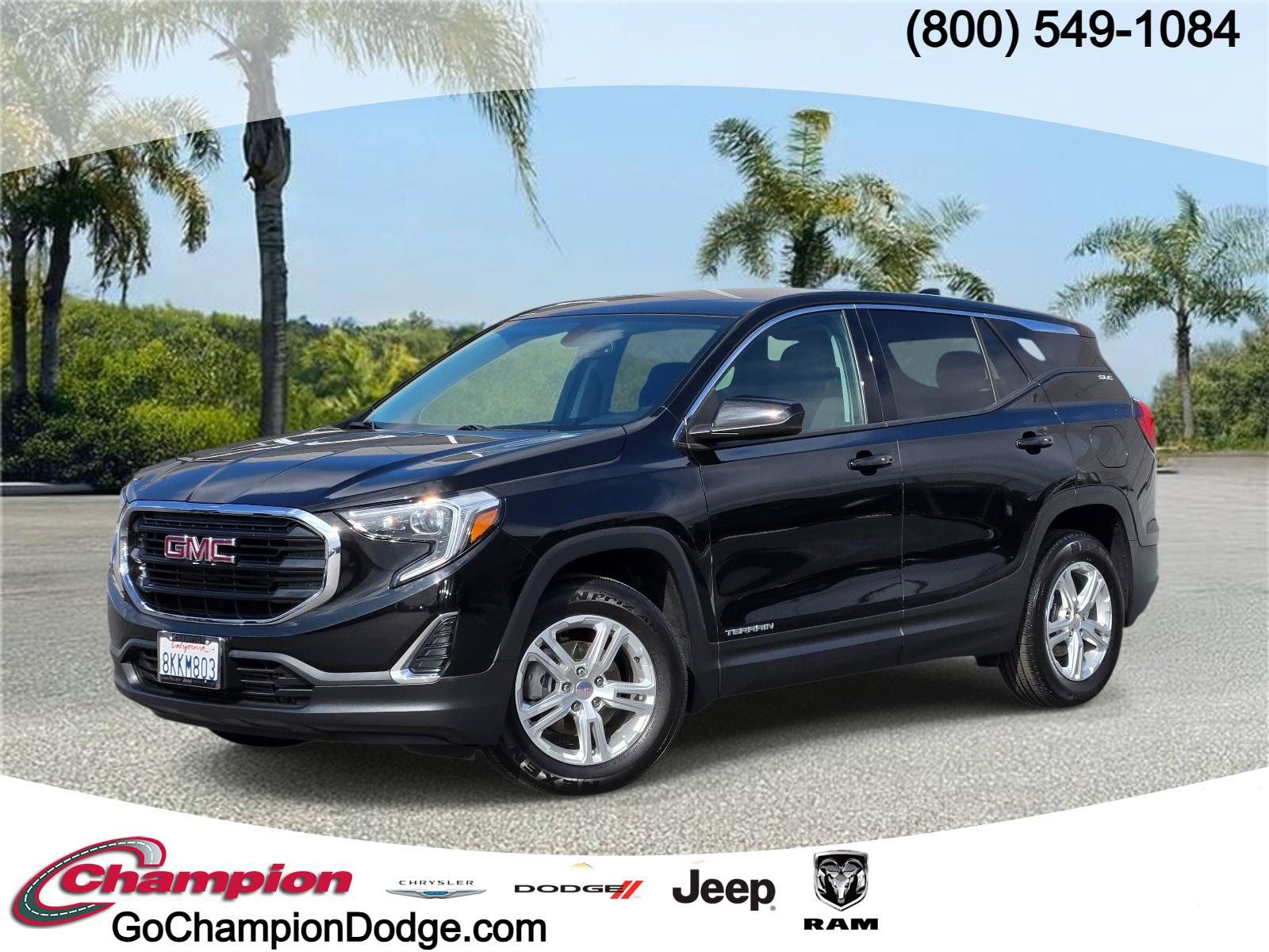 Used 2019 GMC Terrain SLE FWD image 1