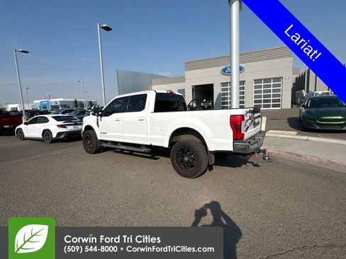 Used 2019 Ford F350 Lariat w/ Lariat Ultimate Package AWD/4WD image 3
