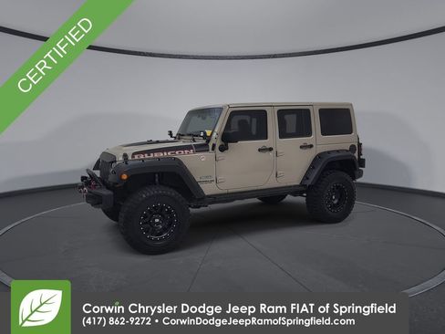 Certified 2017 Jeep Wrangler Unlimited Rubicon AWD/4WD image 9
