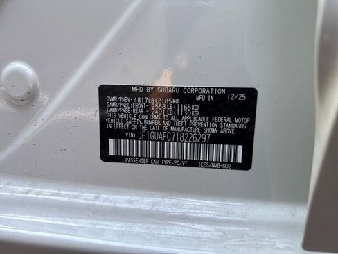 New 2026 Subaru Impreza 2.0i Sport image 17