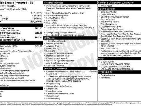 Used 2020 Buick Encore Preferred w/ Safety Package image 24