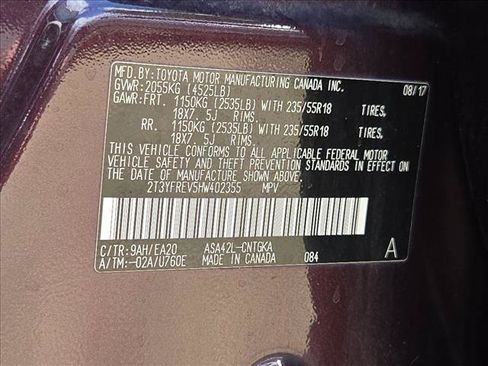 Used 2017 Toyota RAV4 Limited FWD image 22