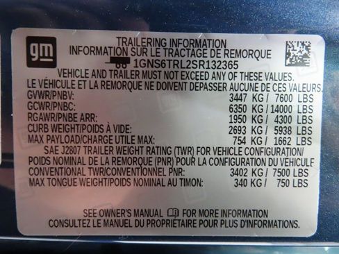 Used 2025 Chevrolet Tahoe High Country image 74