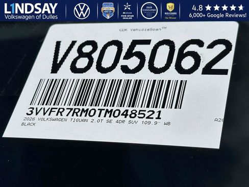 New 2026 Volkswagen Tiguan SE image 21