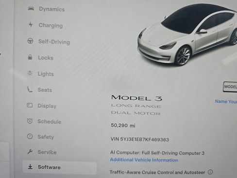 Used 2019 Tesla Model 3 Long Range AWD/4WD image 7