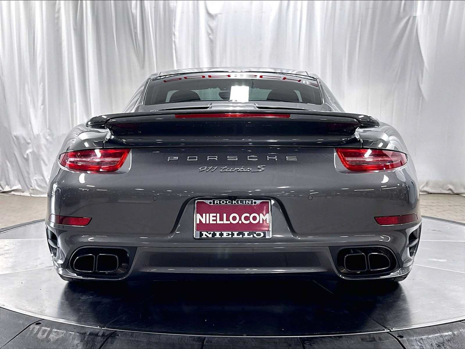 Used 2016 Porsche 911 Turbo S AWD/4WD image 9