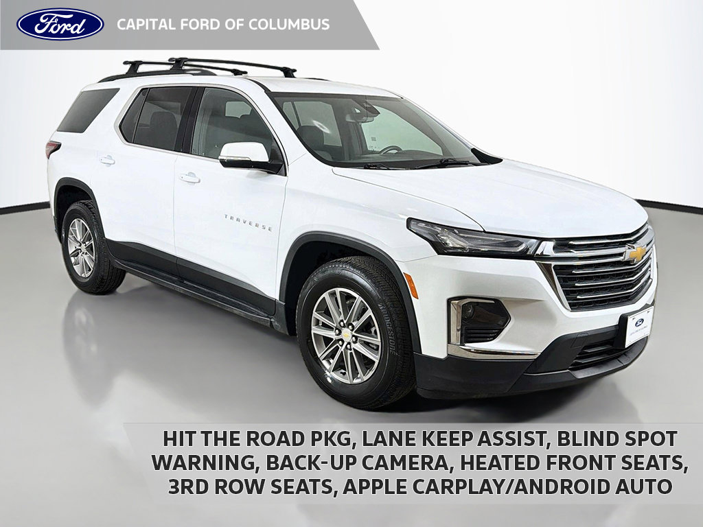 Used 2023 Chevrolet Traverse LT w/ LPO, 'HIT The Road' Package AWD/4WD 360° Tour
