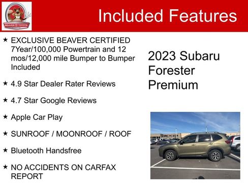 Used 2023 Subaru Forester Premium image 5