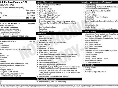 Used 2023 Buick Enclave Essence w/ Experience Buick Package FWD image 28