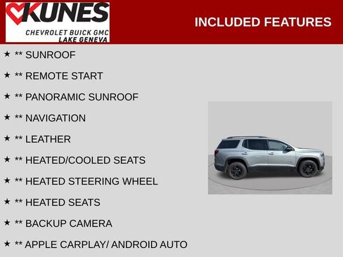 Used 2023 GMC Acadia AT4 w/ GMC Pro Grade Package AWD/4WD image 2