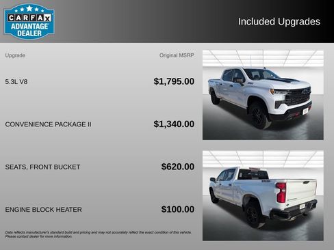 Used 2023 Chevrolet Silverado 1500 LT Trail Boss w/ Convenience Package II AWD/4WD image 3