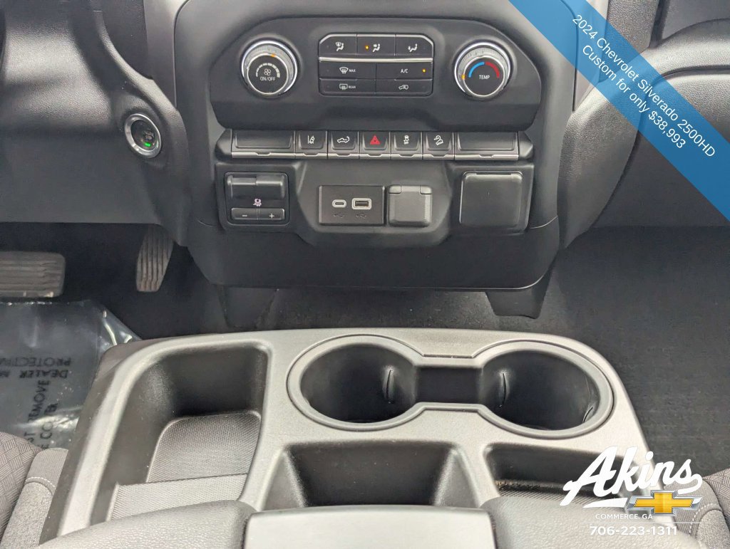 Used 2024 Chevrolet Silverado 2500 Custom w/ Custom Convenience Package AWD/4WD image 19