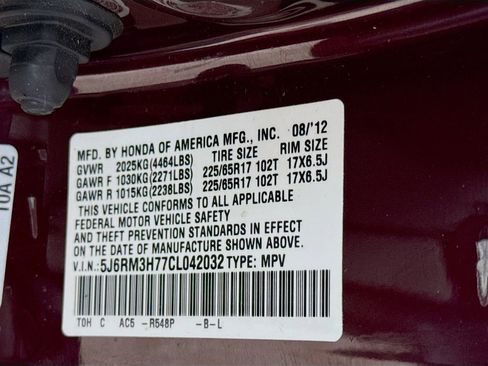 Used 2012 Honda CR-V EX-L image 29