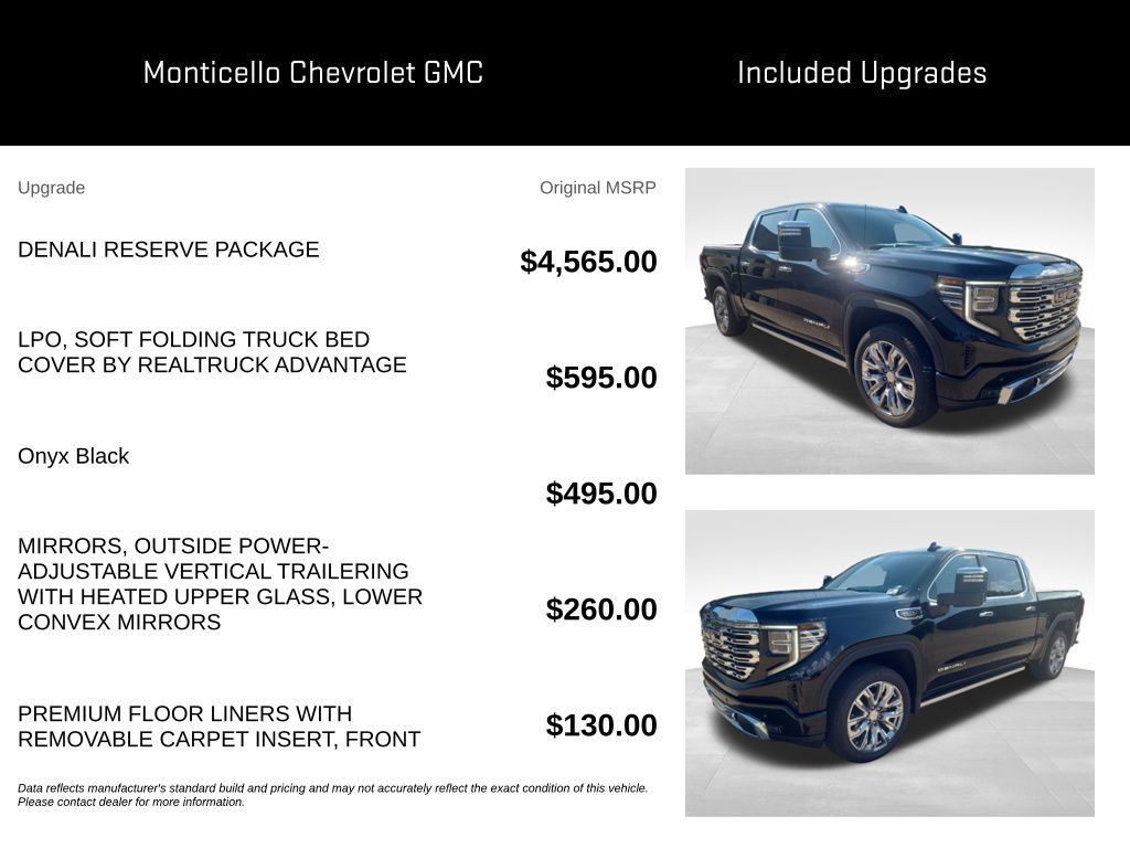 Certified 2026 GMC Sierra 1500 Denali w/ Denali Reserve Package AWD/4WD image 5