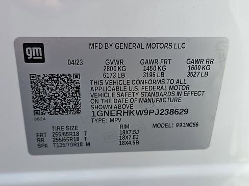 Certified 2023 Chevrolet Traverse LT FWD image 33