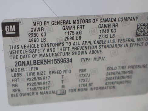 Used 2017 Chevrolet Equinox LS image 30