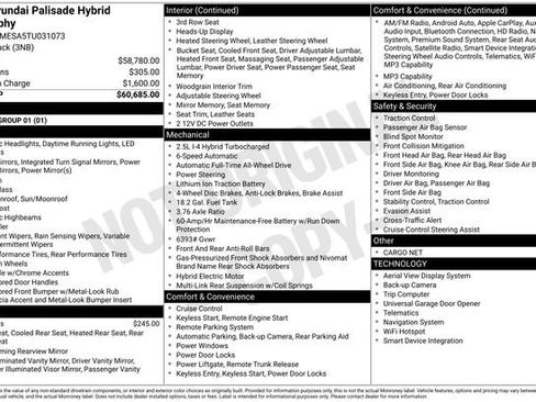 Used 2026 Hyundai Palisade Calligraphy image 3