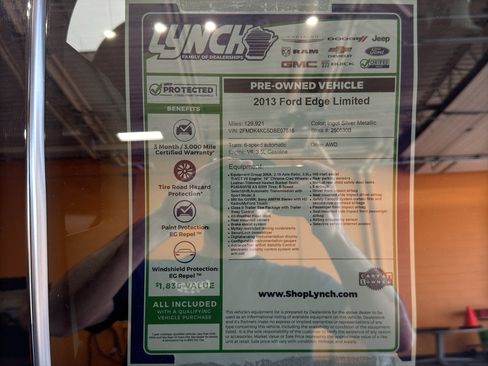 Used 2013 Ford Edge Limited w/ Class II Trailer Tow Pkg image 35