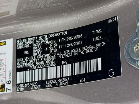 Certified 2025 Toyota Land Cruiser 1958 image 31