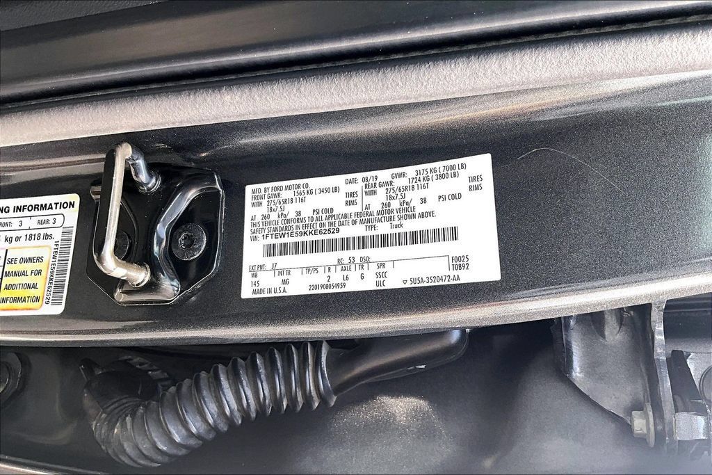 Used 2019 Ford F150 XLT w/ Equipment Group 302A Luxury AWD/4WD image 31